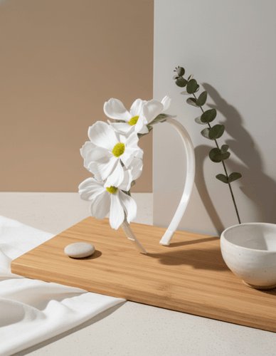 طوق ورد جانبي