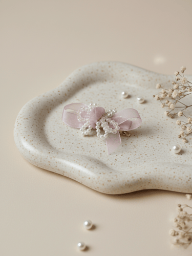 بنس باللؤلؤ والكرستال