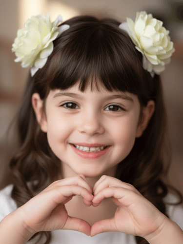 طوق ورد من الجهتين ألوان متعددة