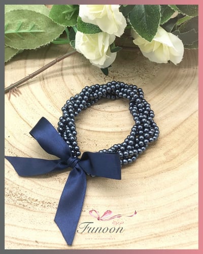 ربطات للبنات من اللؤلؤ الملون، مناسبة لتصميم شعر ب...