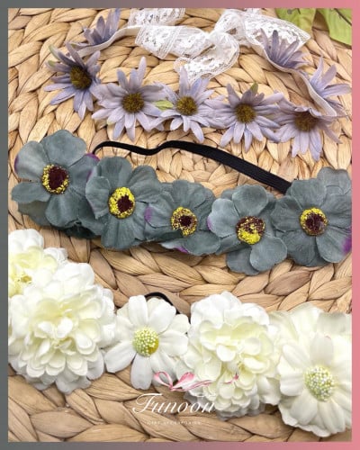 مجموعة ربطات شعر بتصميم وألوان مختلفة