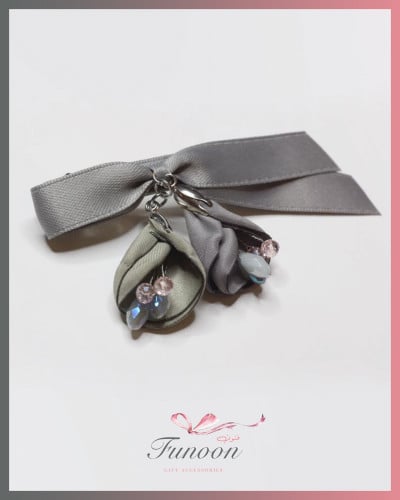 بكلة شعر بتصميم فيونكه