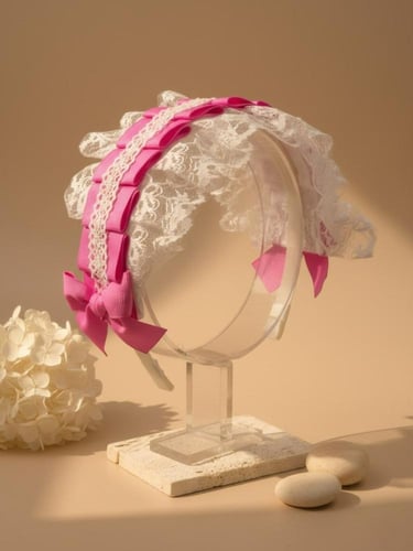 طوق بنّاتي تصميم ياباني