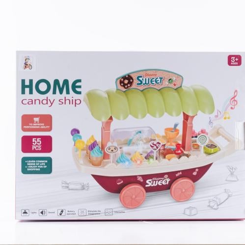 درزن سفينة الحلويات الصغيرة