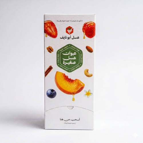 عبوات عسل صغيرة