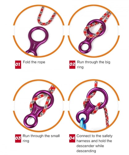 علاقة حبال تسلق حتى 3500 كجم