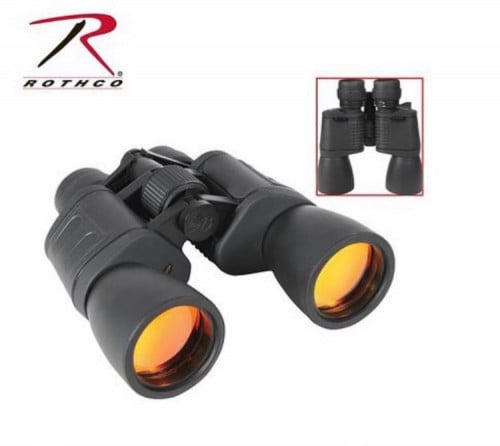 منظار من روثكو Rothco Zoom Binocular/8-24 X 50, Bl...