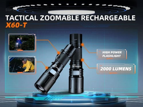 كشاف يدوي SUPERFIRE X60-T