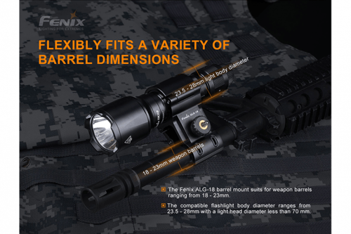 مثبت الكشاف للاسلحة ALG-18