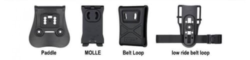 جراب خصر عالمي مع أمان جانبي Mega-Fit Holster Comp...