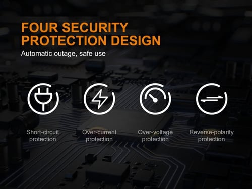 شاحن رباعي لبطاريات فينكس الذكي ARE-A4 متعدد المقا...