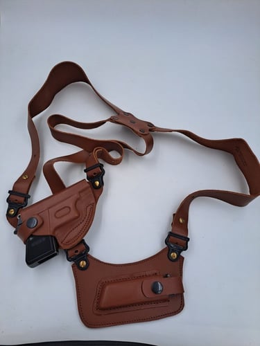 جراب كتف مسدس جلوك جلد طبيعي