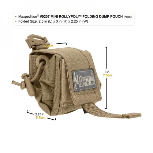 حقيبة قابلة للطي صغيرة Maxpedition 0207