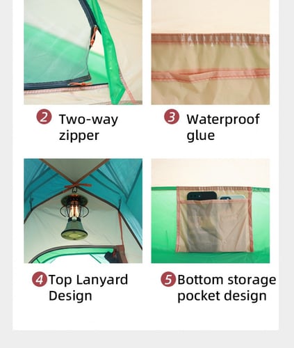 خيمة 3-5 اشخاص