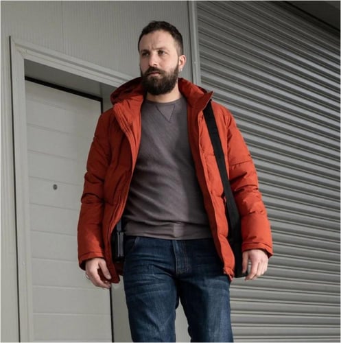 جاكيت TAURUS PUFFER احمر