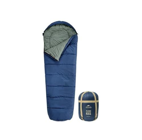 كيس نوم قطني NATUREHIKE MJ300 ازرق