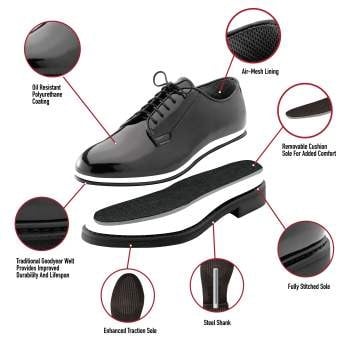 جزمة لماعة روثكو اسود