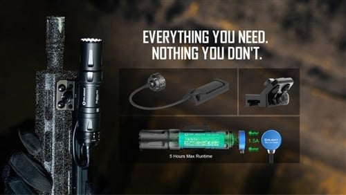 كشاف اولايت بندقية Odin Mini اسود