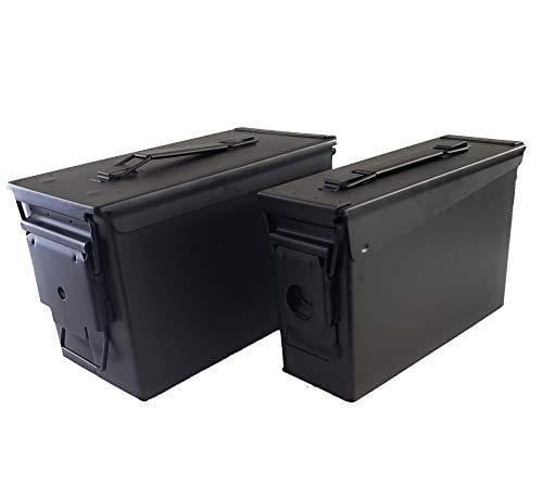 صندوق ذخيرة مقاوم للرطوبة اسود