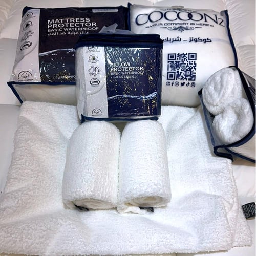 عازل مخدة ضد الماء 50x75 سم