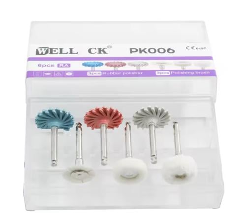 6Dental Composite Resin Polishing Discs