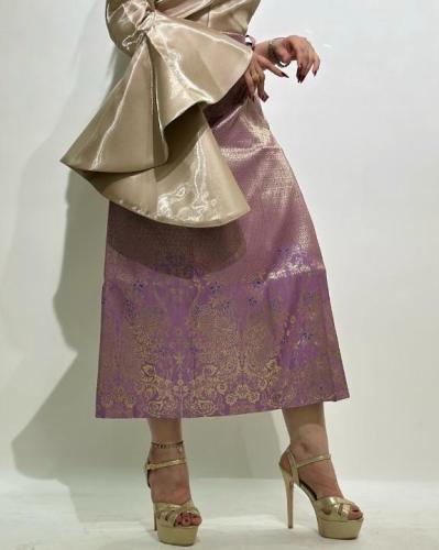 تنوره تفته باللون البنك