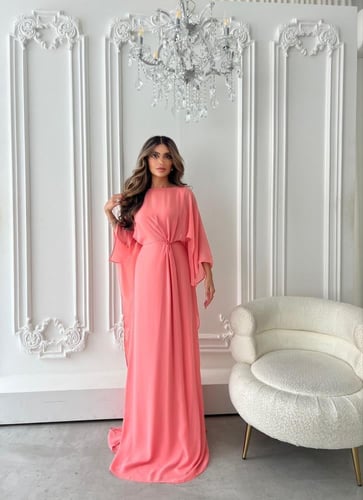 فستان كورال بينك