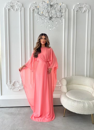 فستان كورال بينك