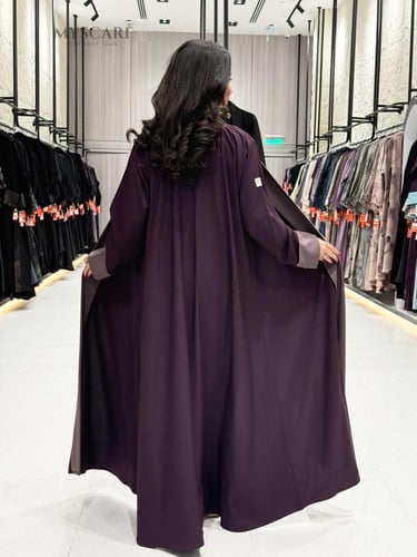 طقم سفر ودوام من 4 قطع لون موف مع طقم موف فاتح