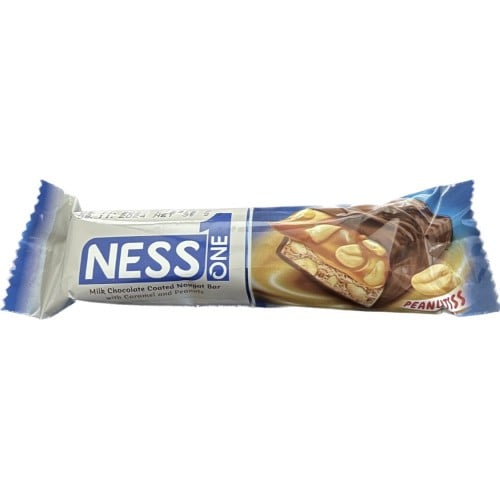 بار نوجا NESS ONE فول سوداني مغطى بشكولاتة الحليب...