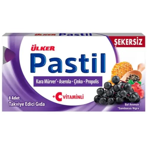 مكمل غذائي على شكل أقراص استحلاب (Pastil) الزنك وا...