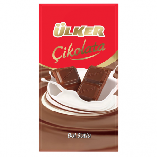 لوح شوكلاتة تركية بالحليب (حجم كبير).