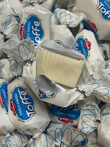 حلوى توفي المستكة التركية clhan damla sakızlı 1 كي...