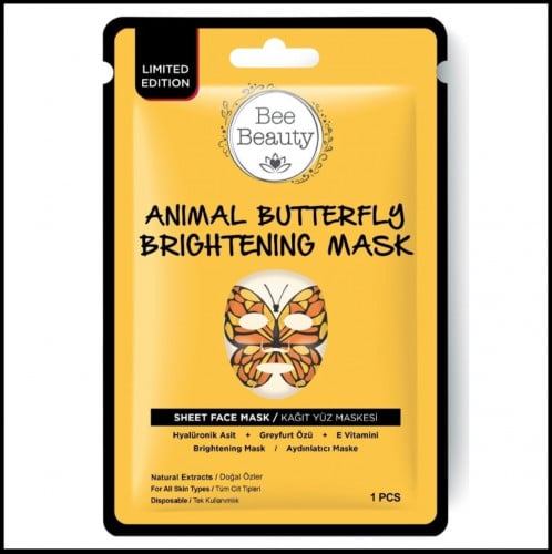 Bee Beauty Butterfly Maskeحمض الهيالورونيك وفيتامي...