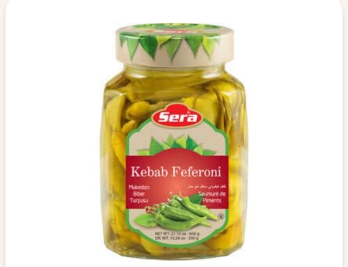 مخلل فلفل كباب فيفروني- تركي مستورد.