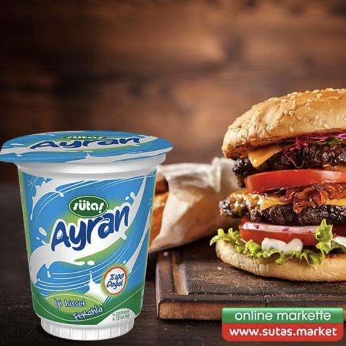 لبن عيران تركي sutaş مستورد 200 مل.