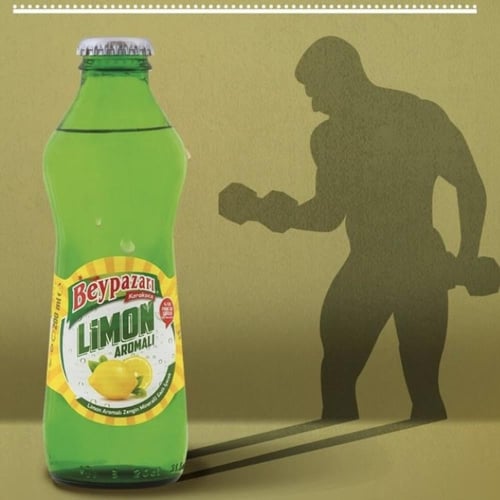 مياه غازية معدنية Beypazarı بطعم الليمون 200ml