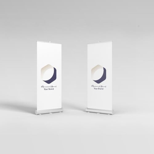 رول أب ستاند إعلاني احترافي للمعارض والمناسبات