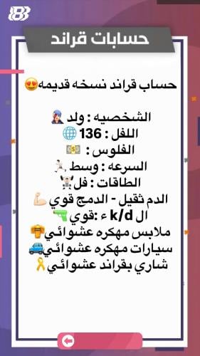 حساب قراند