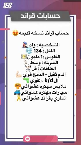 حساب قراند اقتصادي