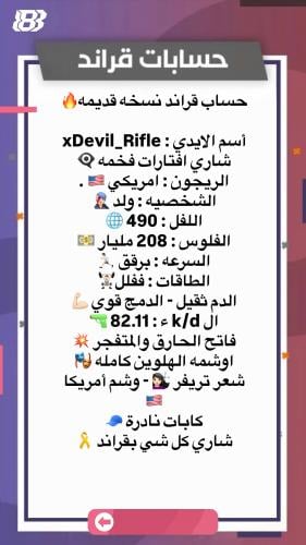 حساب قراند سرعه برق