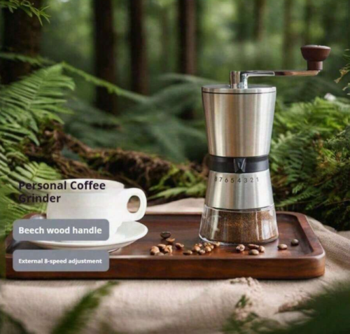Small manual coffee grinder