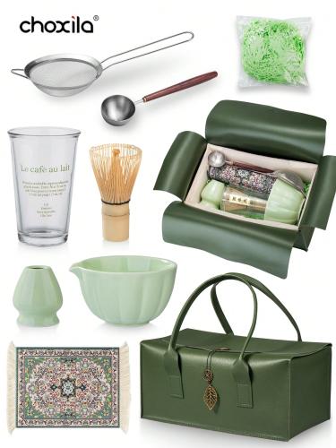 Ceramic matcha tools kit