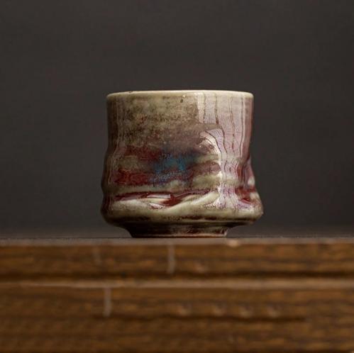 Ceramic coffee cup