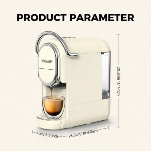 3-in-1 capsule coffee maker from CAFELFFE