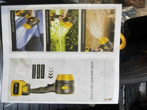 منفاخ هواء تيربو كبير JB-1183