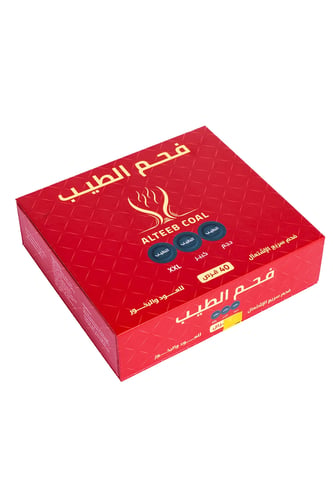 فحم الطيب جامبو 40 قرص بعلبة فاخرة