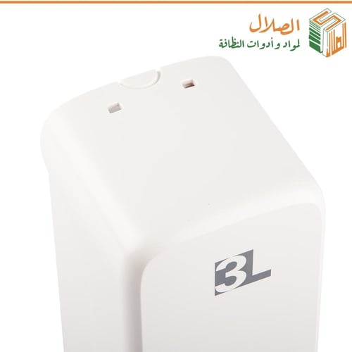 موزع صابون يدوي سائل بلاستيك 500 ملي أبيض من ADS-3...