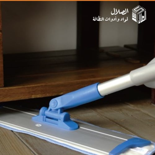 مساحة ارضيات رطب فراشة مع بخاخ 500 ملي ازرق