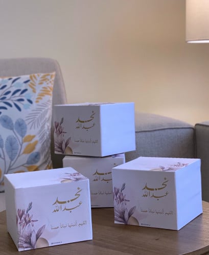 مناديل مربع ورود